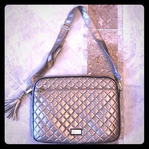 Steve Madden bronze computer bag